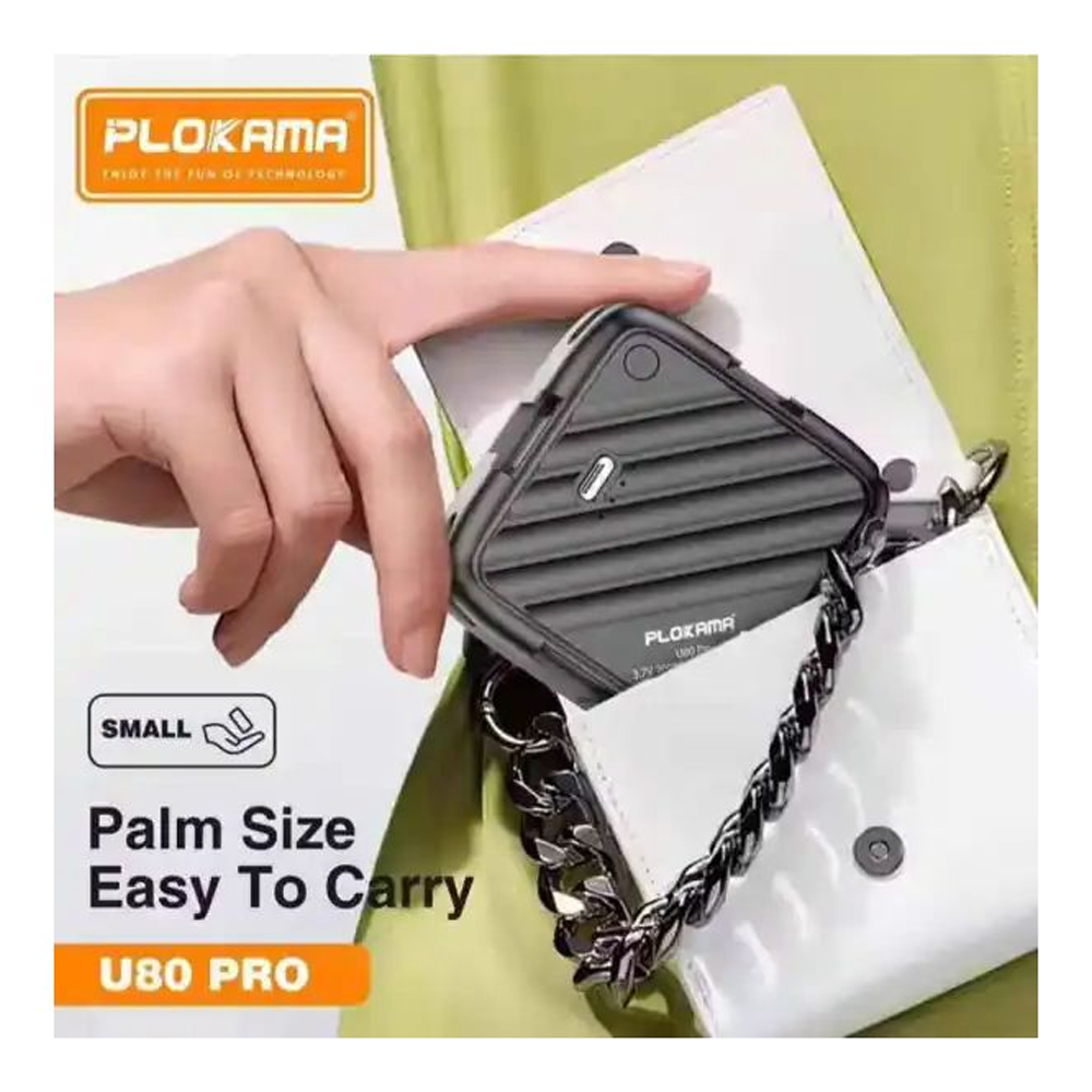 Plokama U80 PRO Mobile Phone LED RGB Light 7.6cm x 7.6cm x 3.5cm