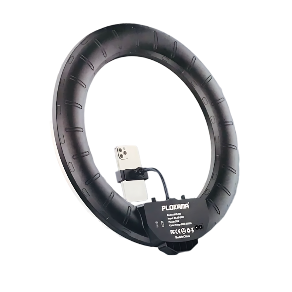 Plokama Live-R56 Soft Ring Light (560mm - 3 Color Mode - Remote Control)