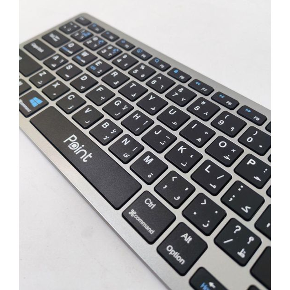 Point PT-700 Rechargeable Bluetooth/Wireless Mini Keyboard + Mouse Combo