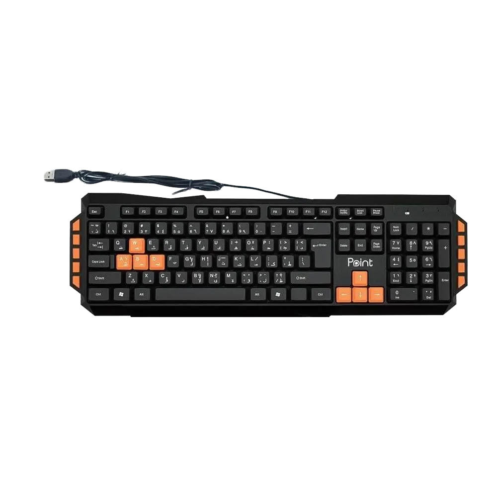Point PT-820 Wired Multimedia Keyboard