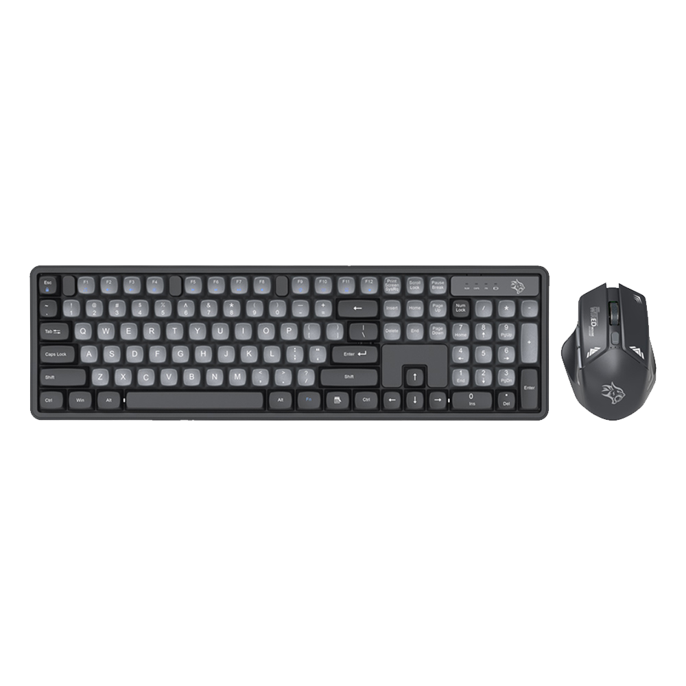 Porodo Gaming PDX225 Wireless Keyboard + Mouse Combo
