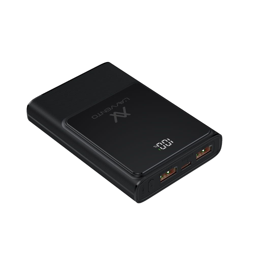 Power Bank 10000mAh Lavvento MP657 - Black