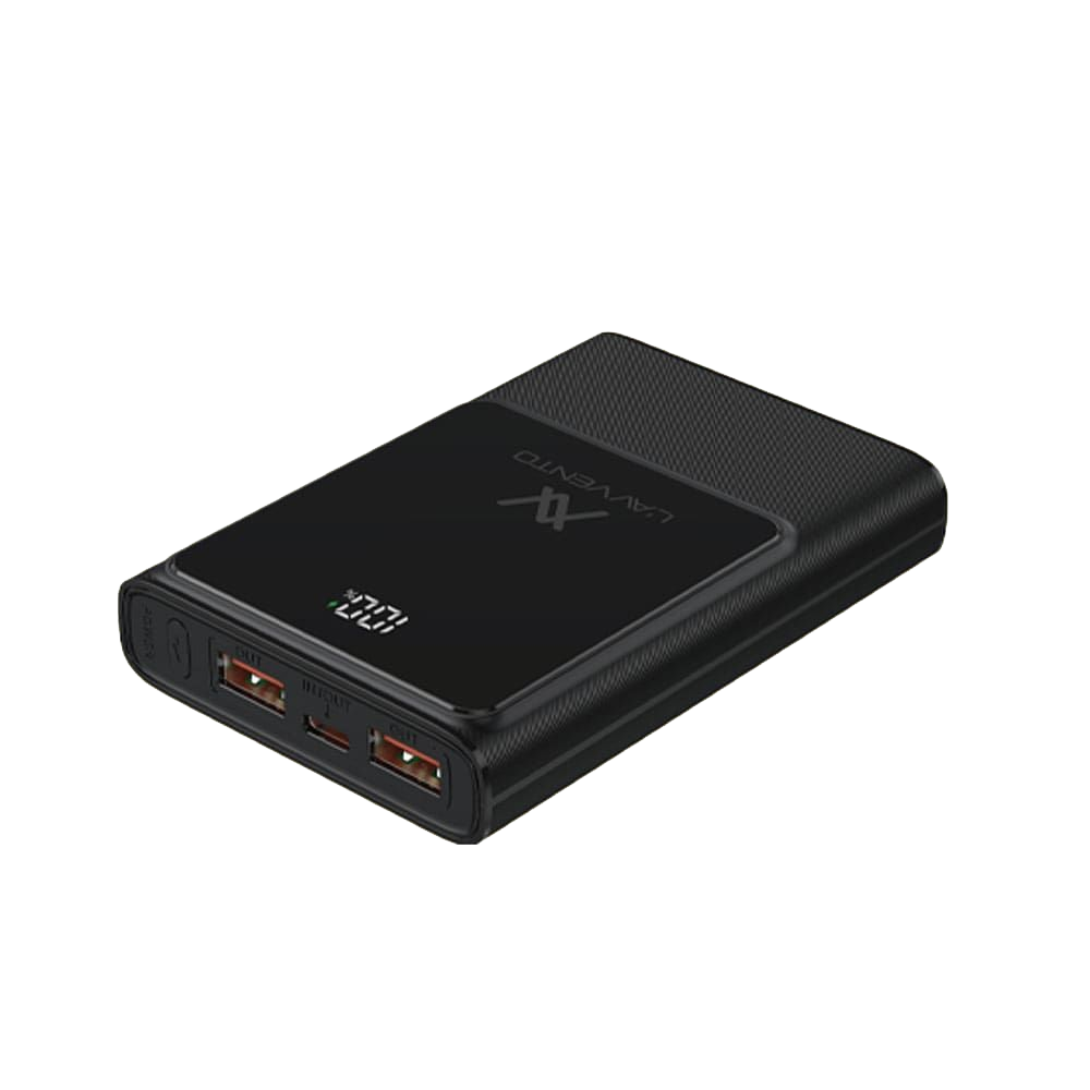 Power Bank 10000mAh Lavvento MP657 - Black