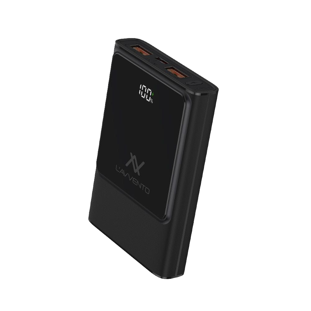 Power Bank 10000mAh Lavvento MP657 - Black