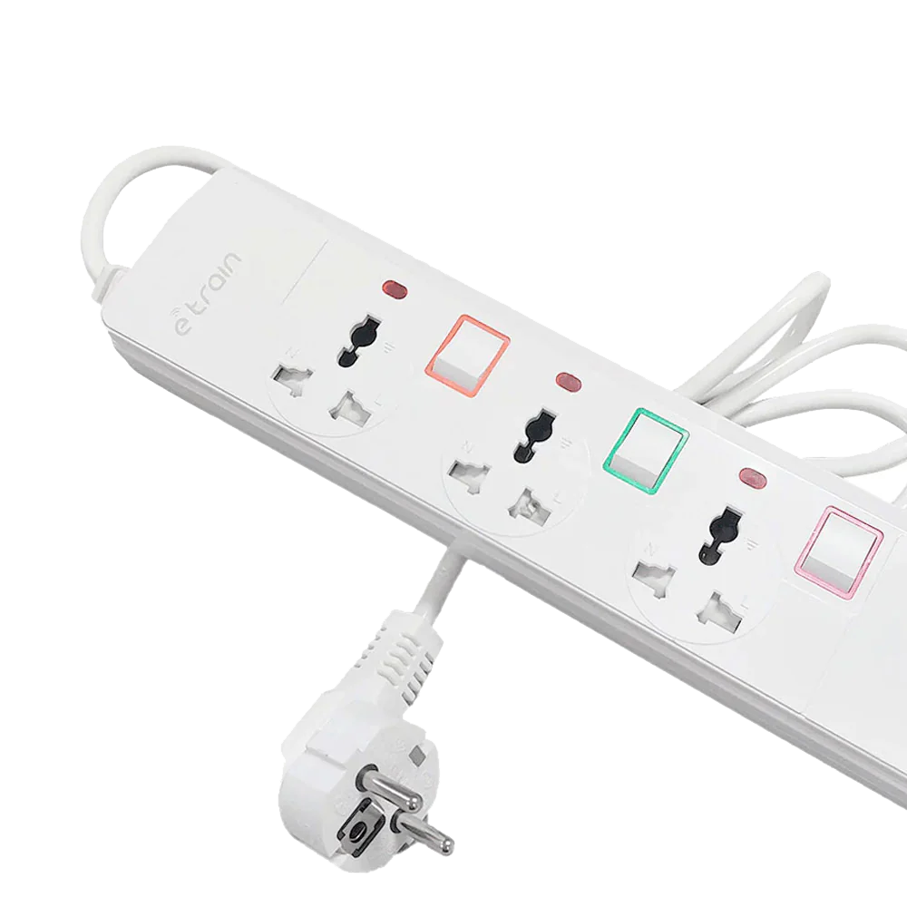 Power Strip 3 Port E-Train PS073 1.5M