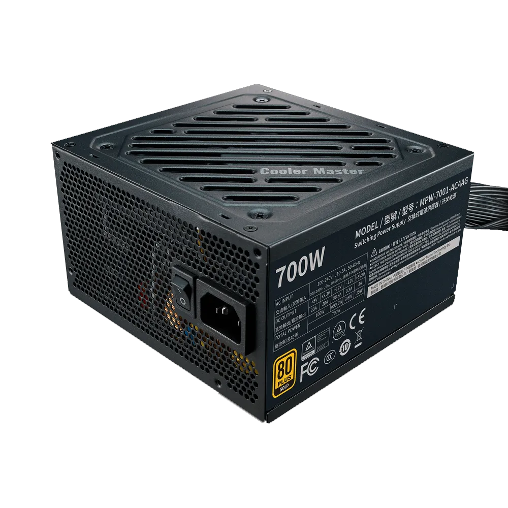 Cooler Master G700 Gold 80 Plus 700W Power Supply