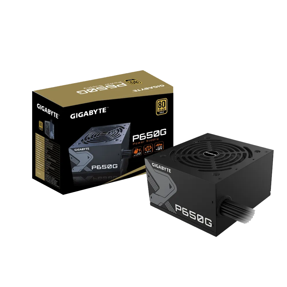 Gigabyte P650G 80 PLUS Gold Power Supply (650W)