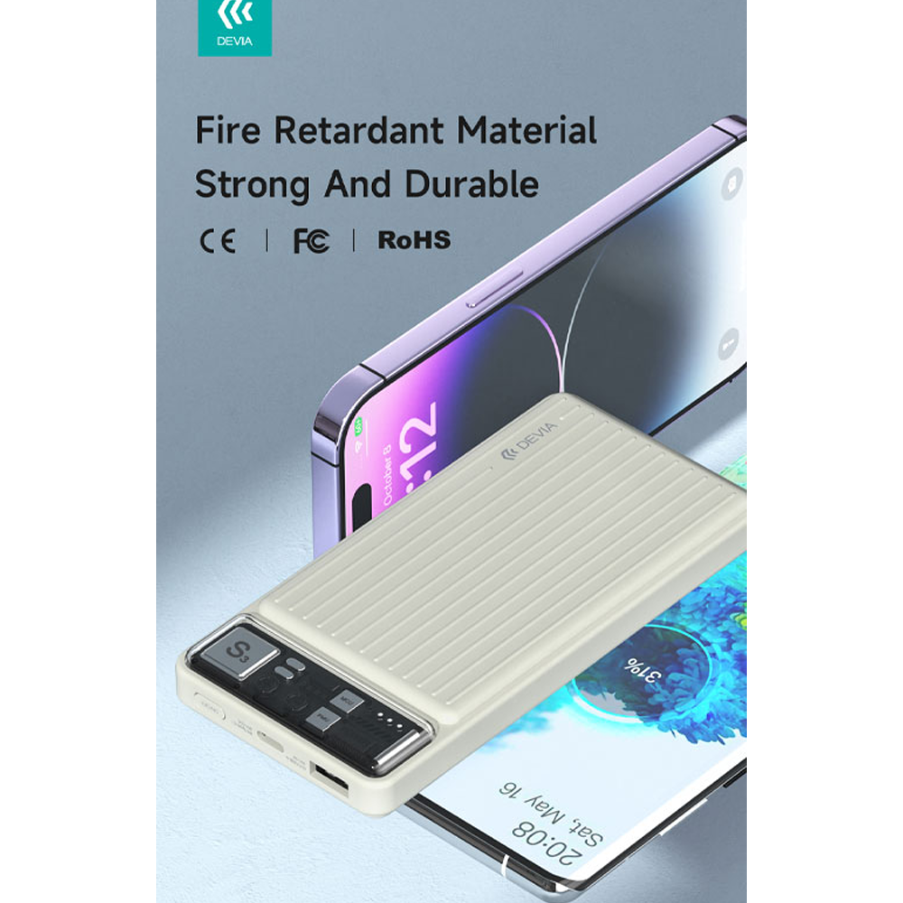 Power Bank 10000MAh Devia Smart Series MP76B