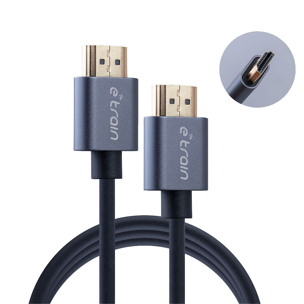 Cable HDMI E-Train DC890 1.2M (Round)