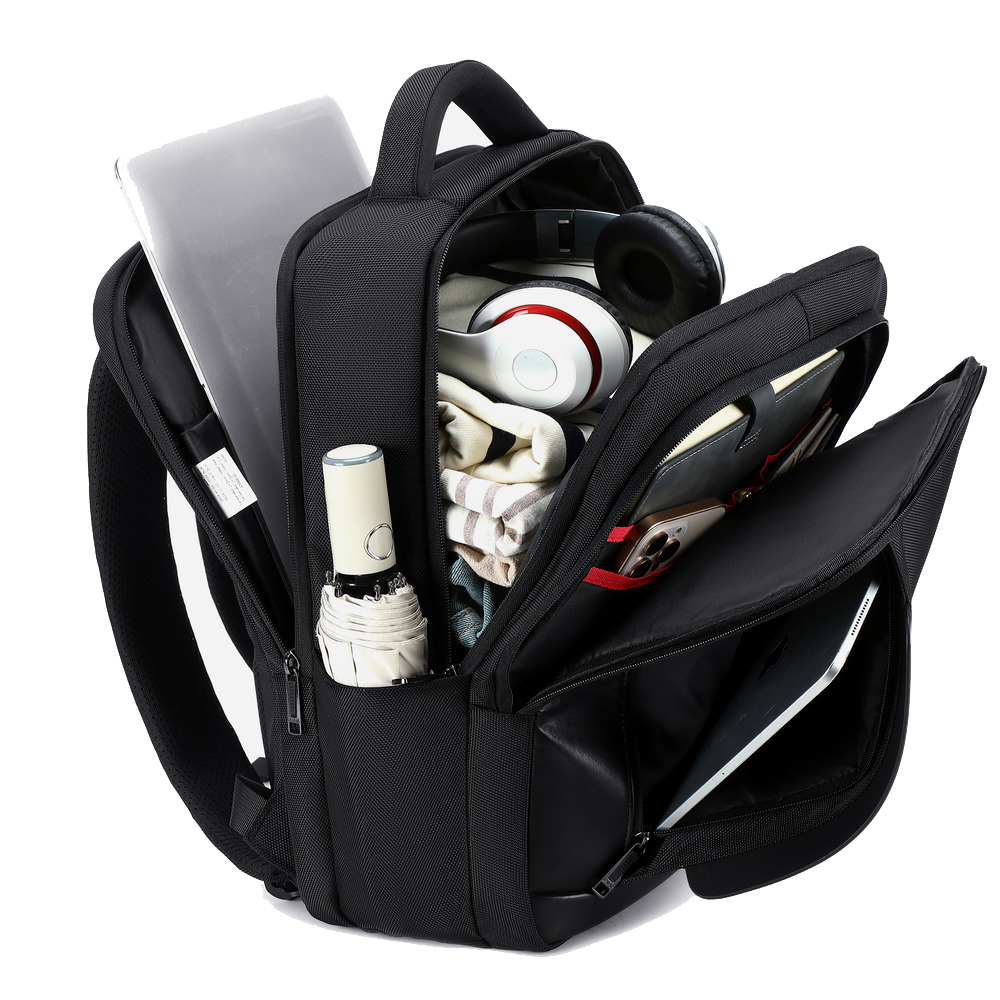 Rahala SH-51 15.6 Inch Laptop Backpack - Black