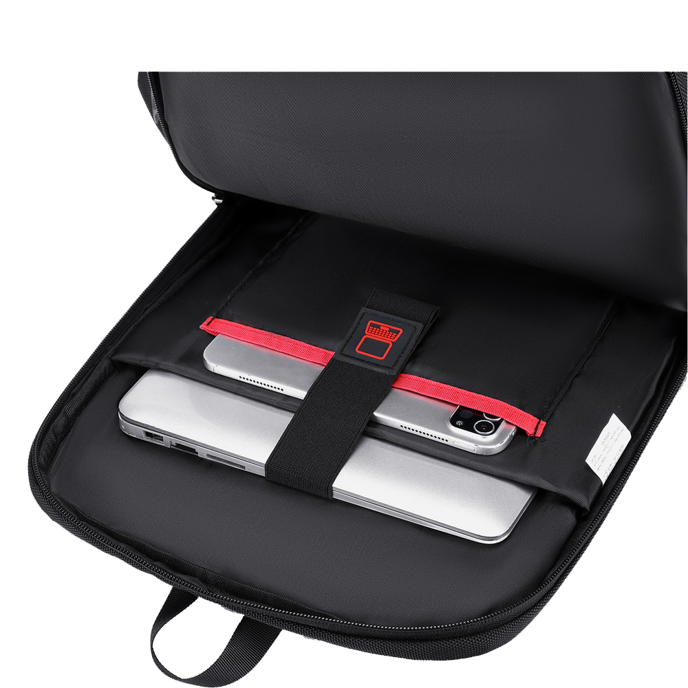 Rahala SH-51 15.6 Inch Laptop Backpack - Black