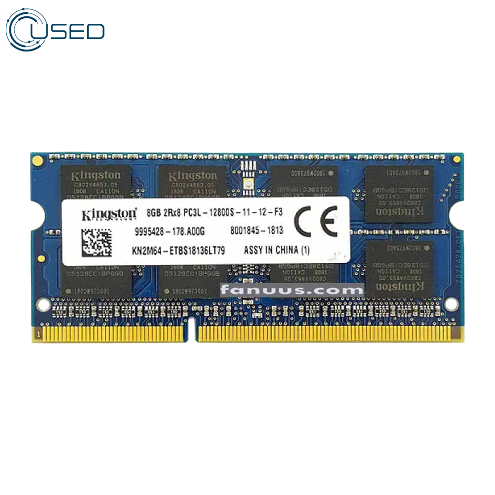Ram Laptop 8GB DDR3 1600MHz PC3L (Original Used)