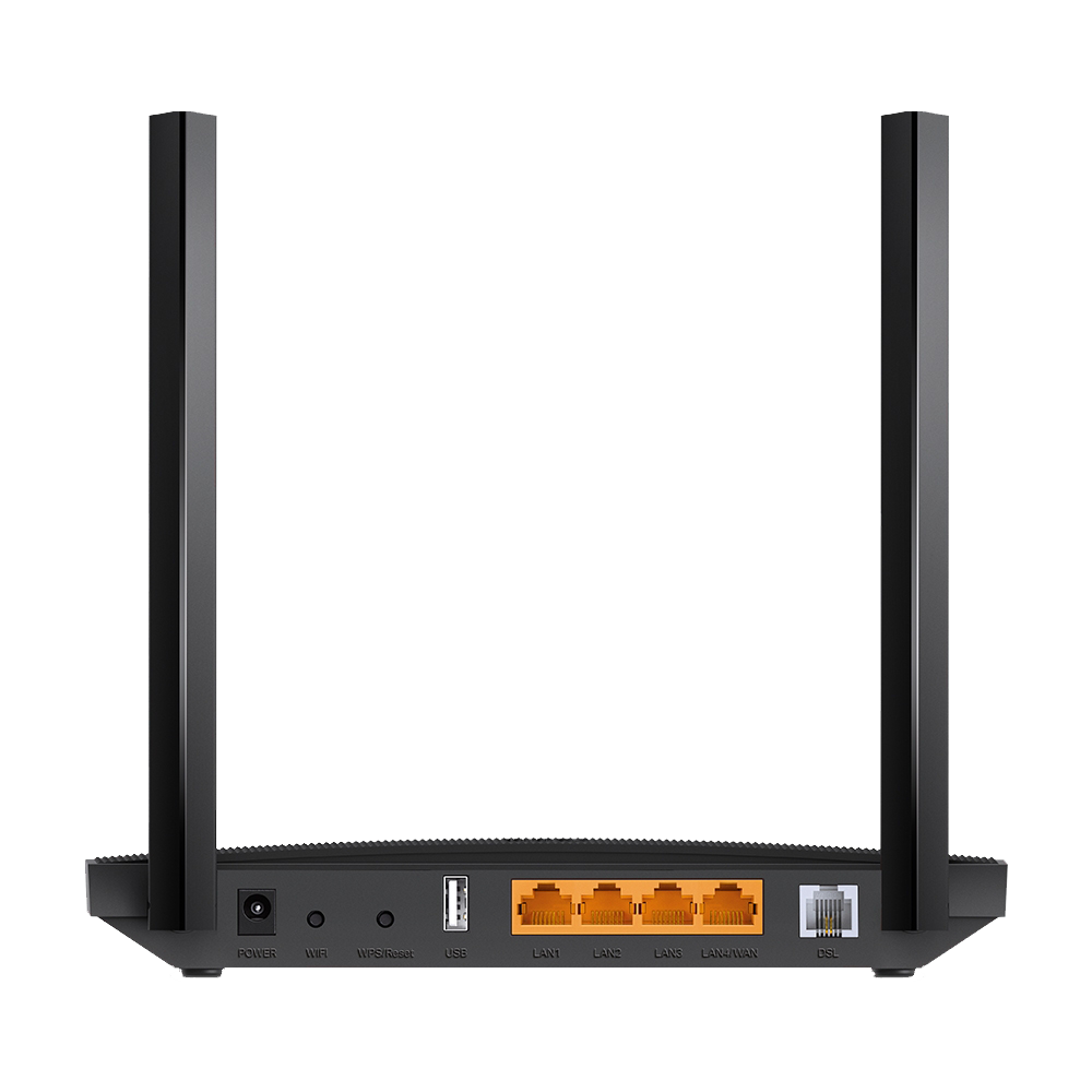TP-Link Archer VR400 AC1200 Wireless MU-MIMO VDSL/ADSL Modem Router (4 Port - 2 Antenna)