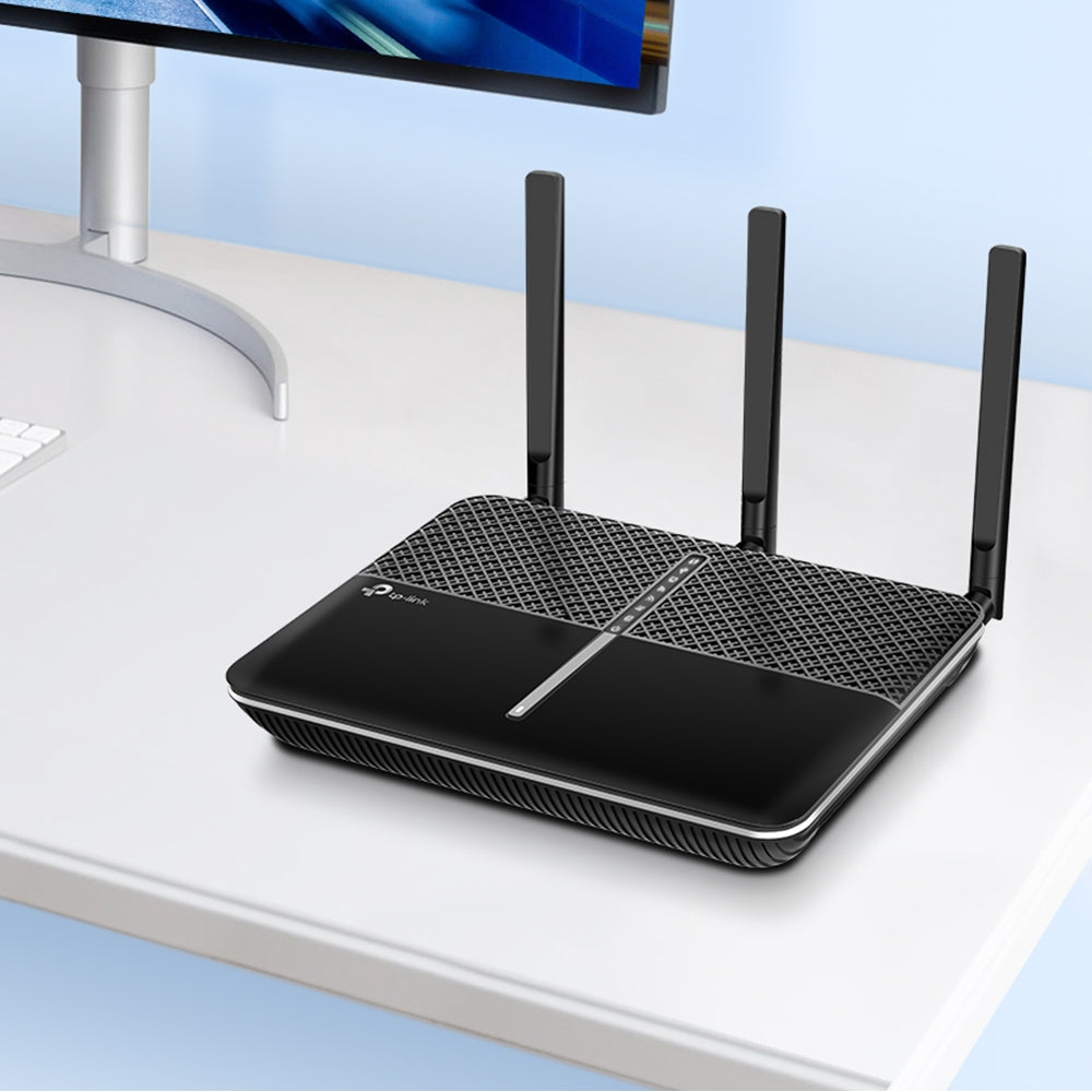 TP-Link Archer VR600 AC2100 Wireless MU-MIMO VDSL/ADSL Modem Router (4 Port - 3 Antenna)