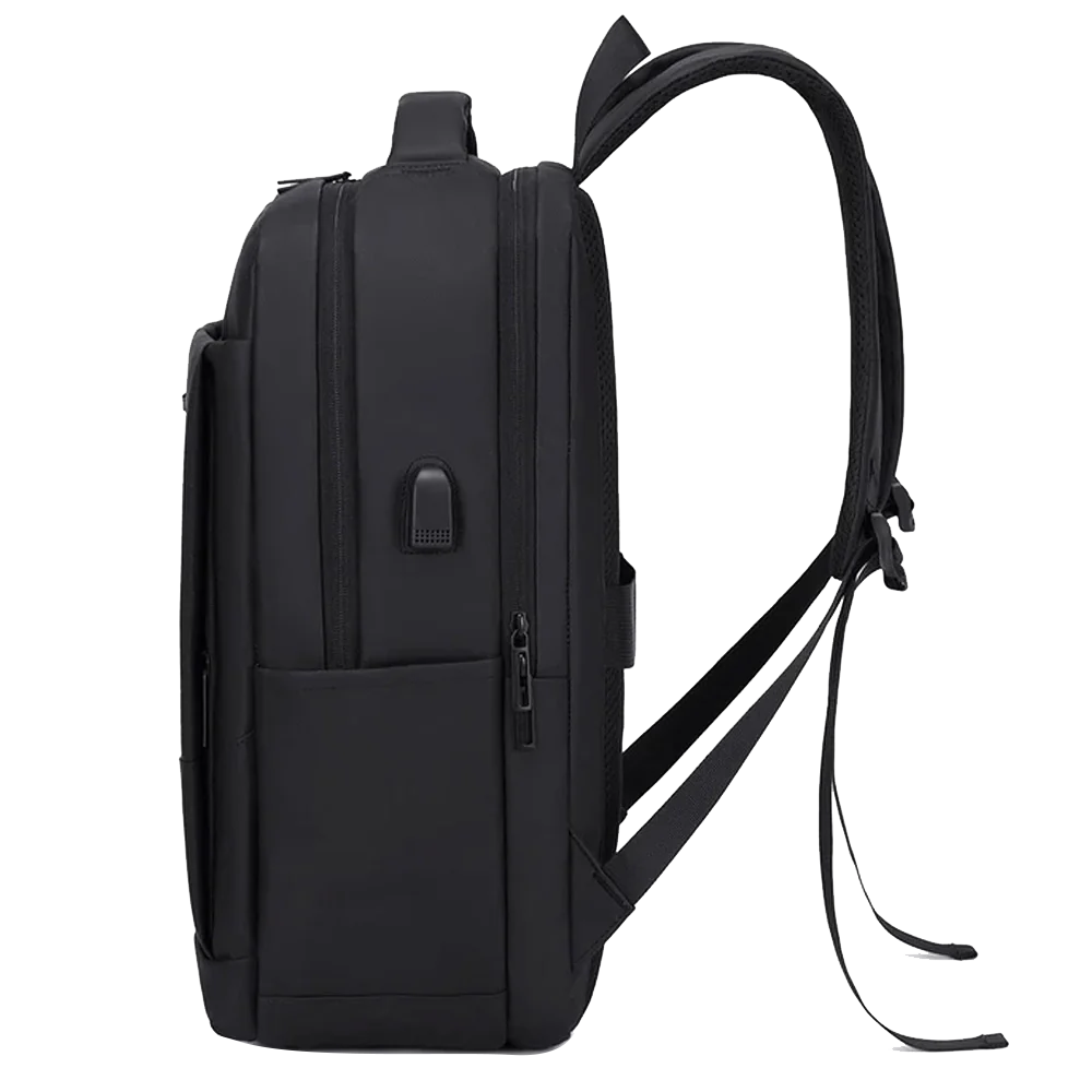 Rahala A901 15.6 Inch Laptop Backpack - Black