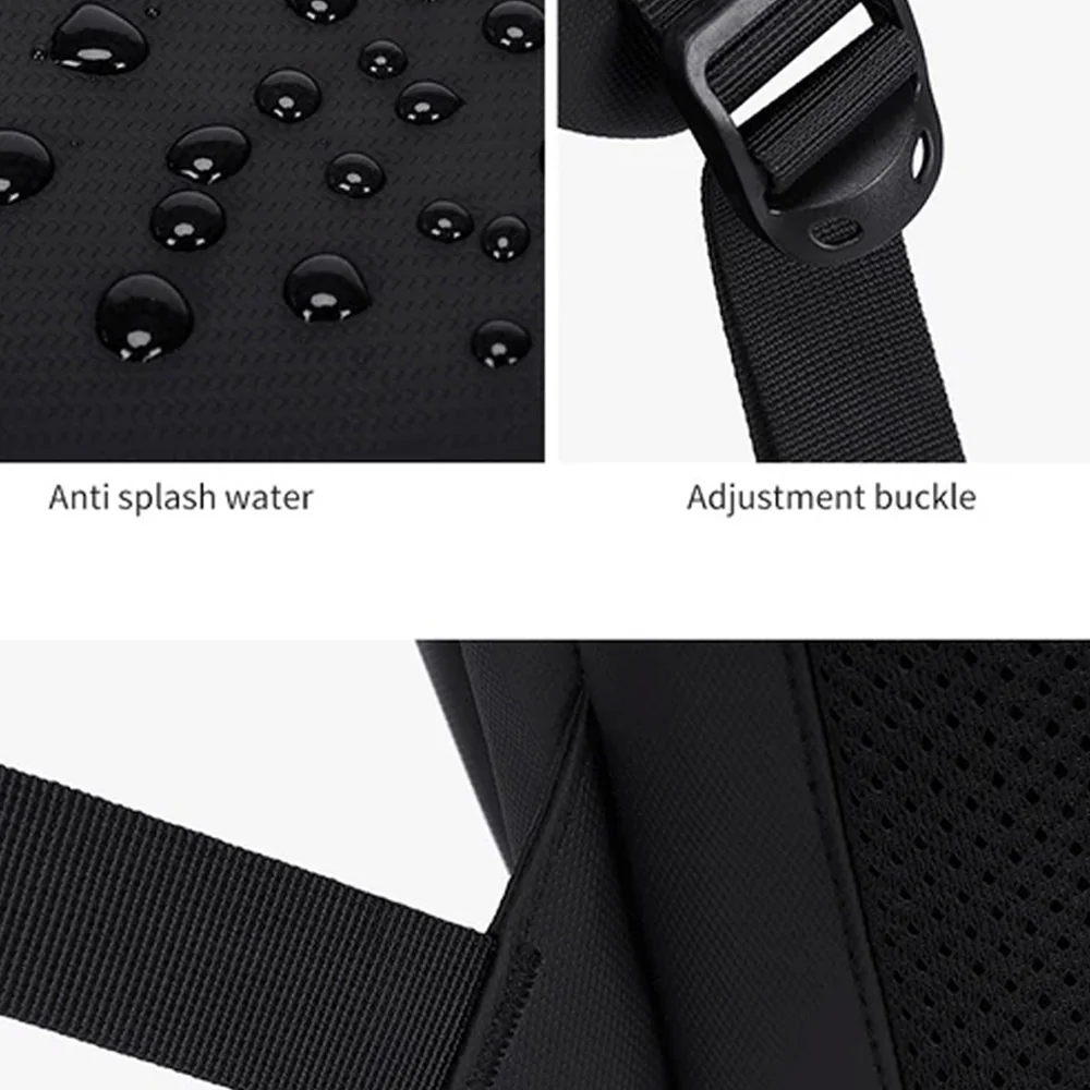 Rahala A901 15.6 Inch Laptop Backpack - Black