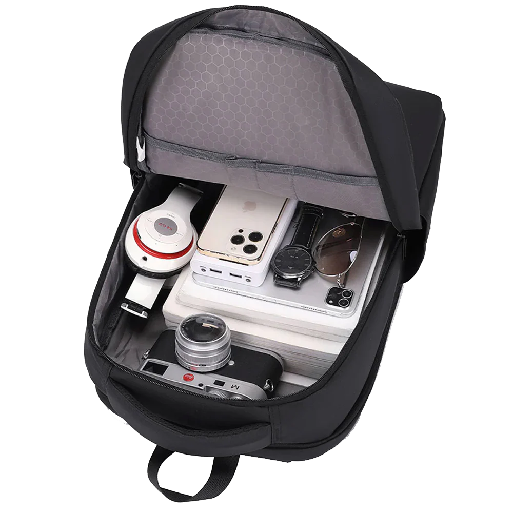 Rahala A902 15.6 Inch Laptop Backpack - Black