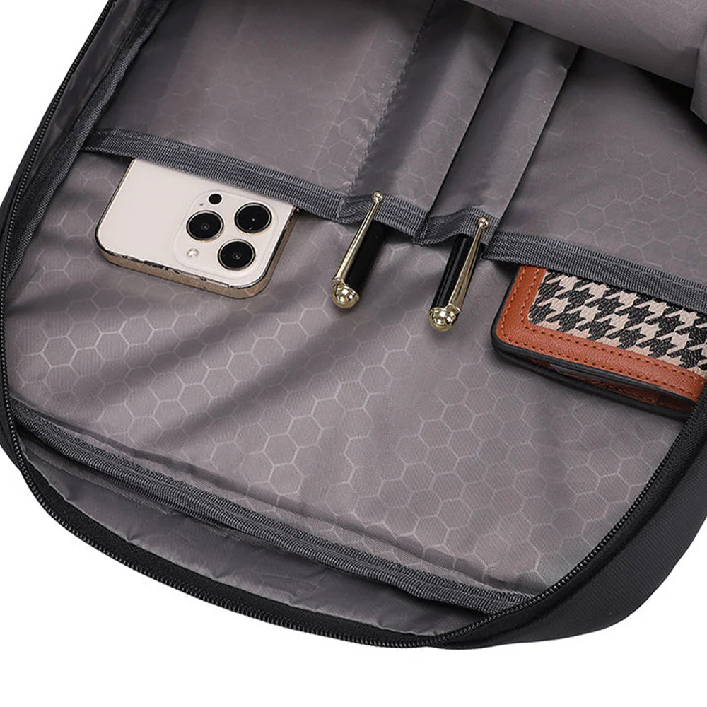 Rahala A902 15.6 Inch Laptop Backpack - Black