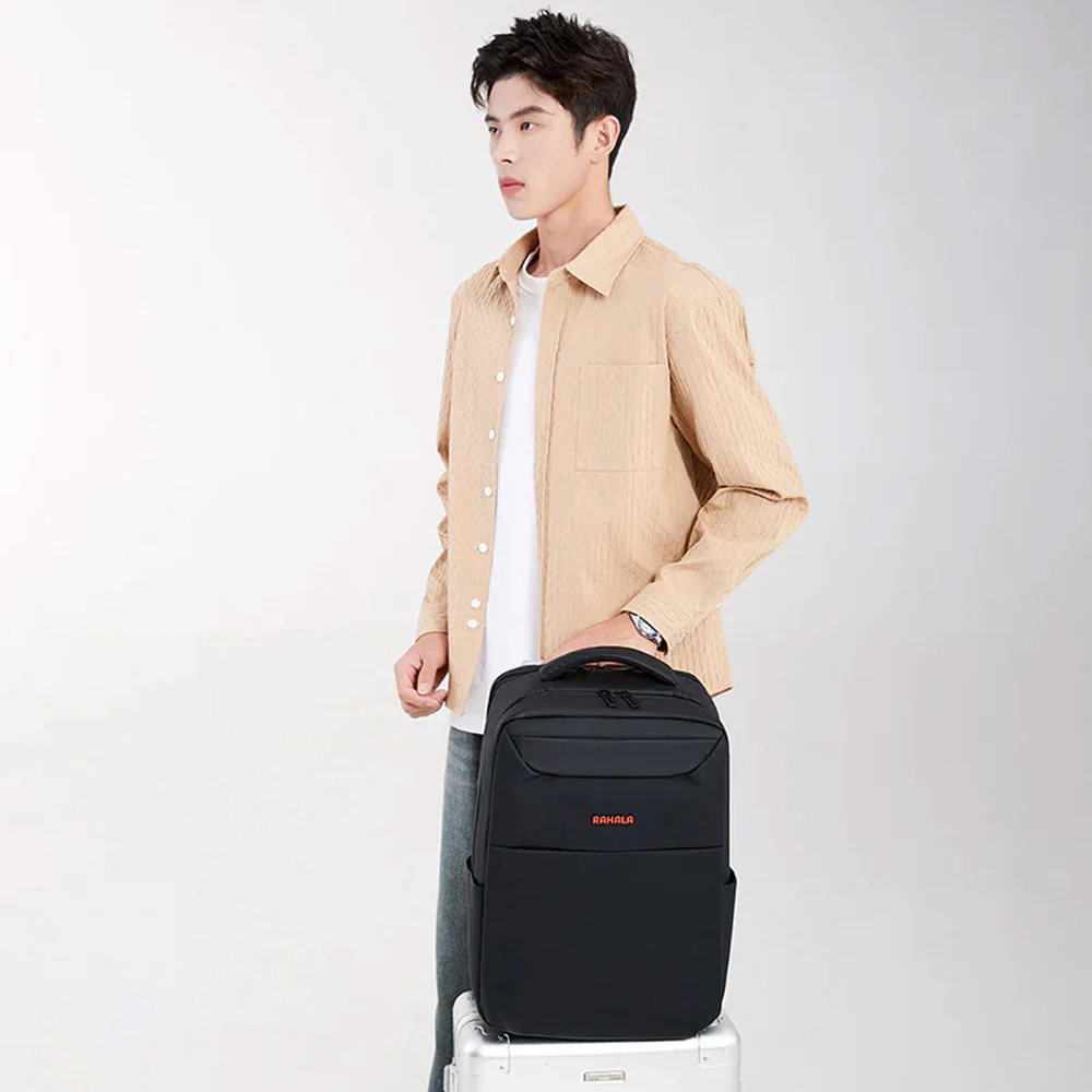 Rahala A902 15.6 Inch Laptop Backpack - Black
