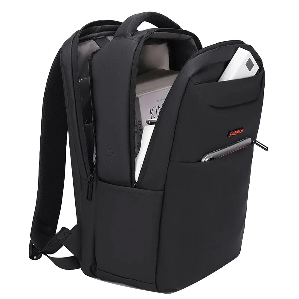 Rahala A902 15.6 Inch Laptop Backpack - Black
