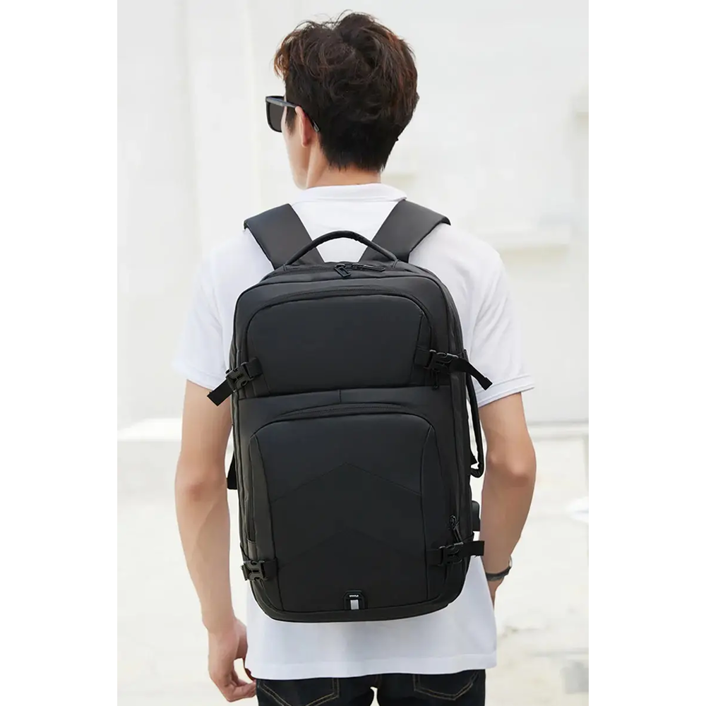 Rahala RAL-2023 15.6 Inch Laptop Backpack - Black