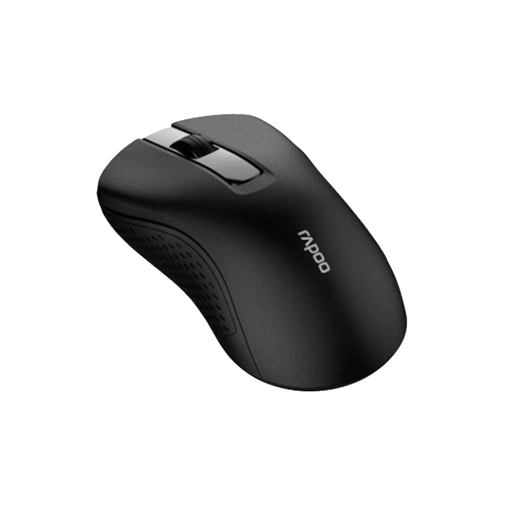 Rapoo B20 Silent Wireless Mouse - Black