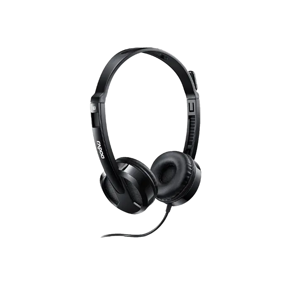Rapoo H120 Wired Headphone (USB 2.1) - Black