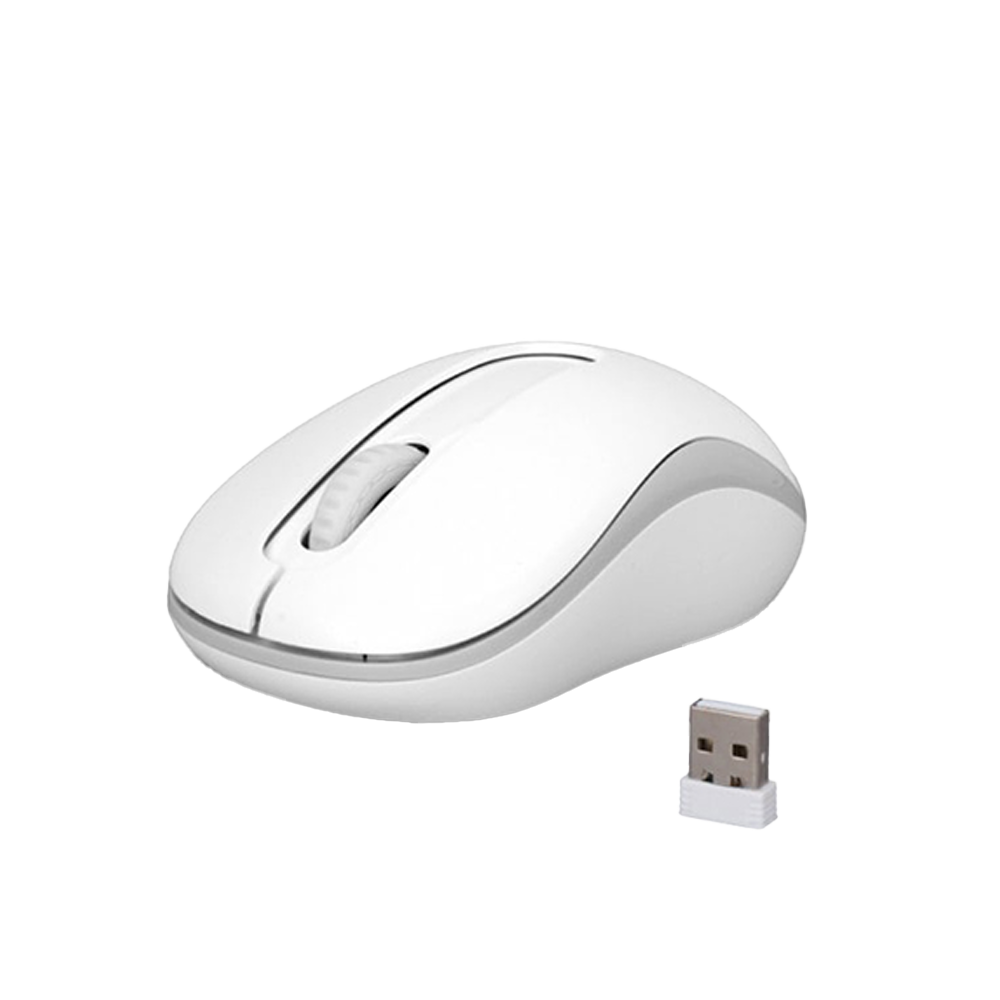 Rapoo M10 Plus Wireless Mouse - White