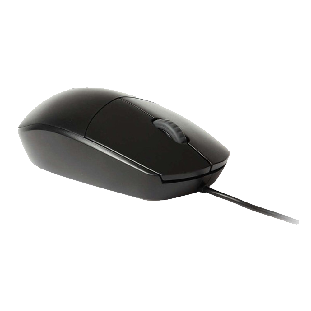 Rapoo N100 USB Wired Mouse - Black