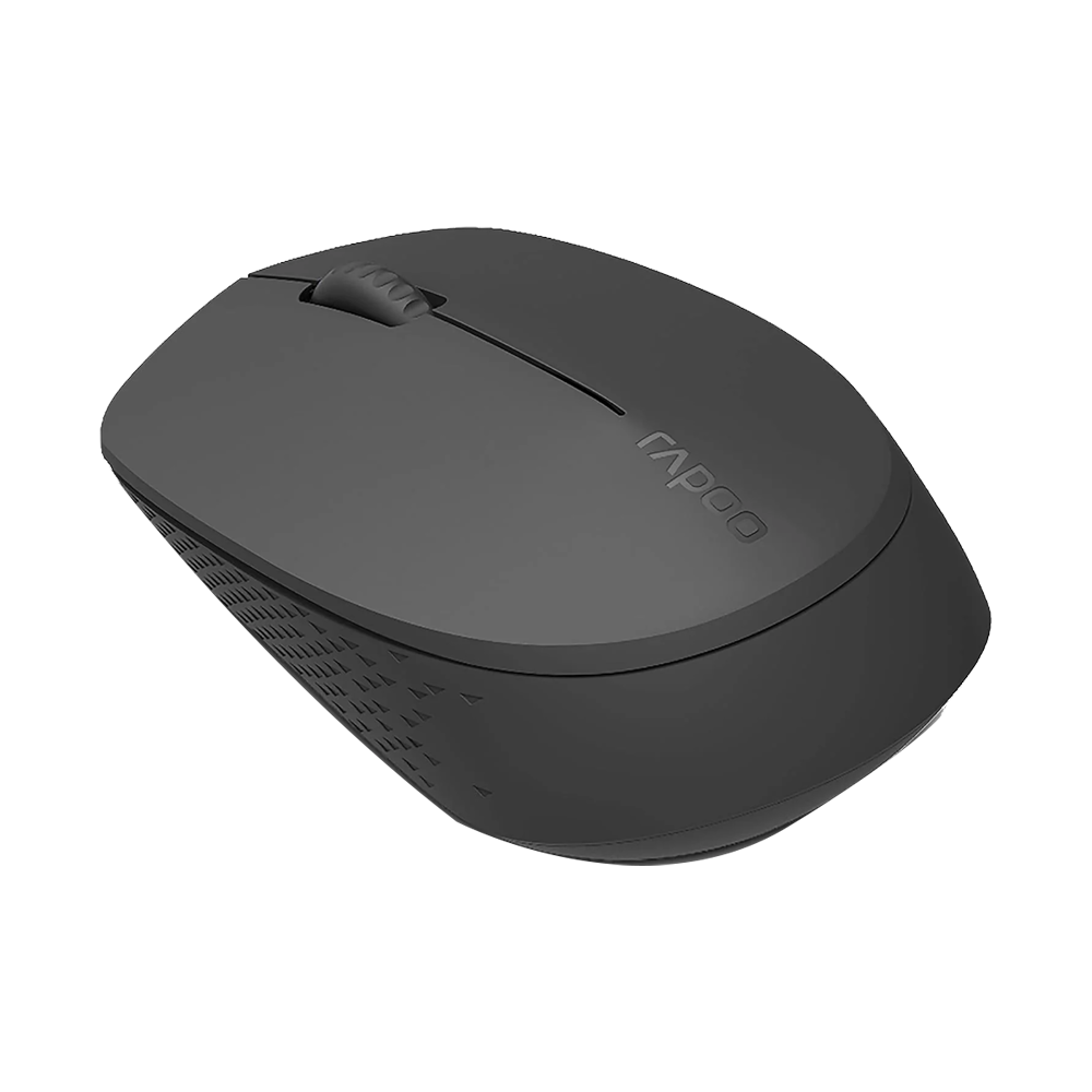 Rapoo M100 Silent Bluetooth/Wireless Mouse - Dark Grey
