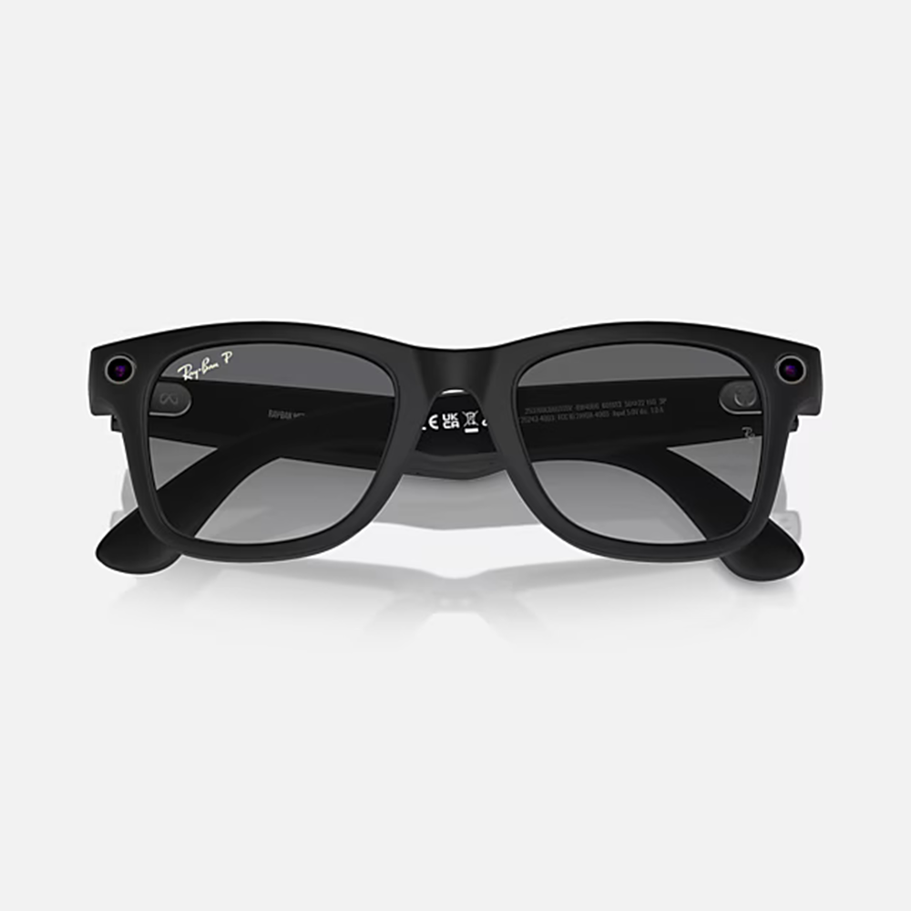 Ray-Ban Meta Wayfarer Smart Sunglasses RW4006 - Black