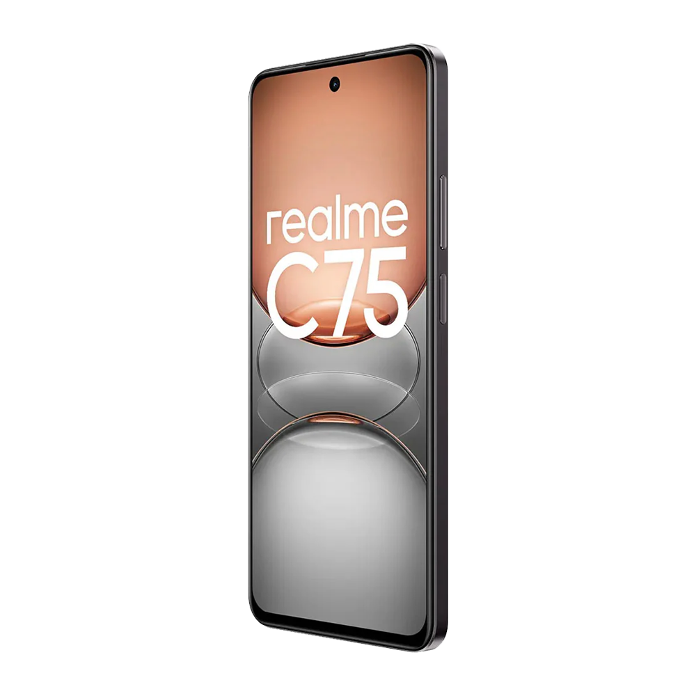 Realme C75 Mobile Phone (8GB Ram - 256GB Rom) - Storm Black