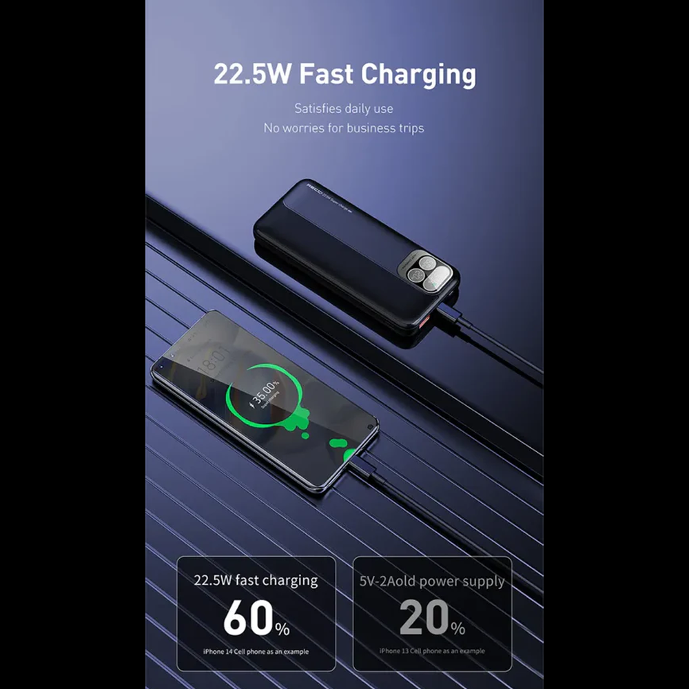 Recci RPB-P37 Power Bank 20000mAh 20W