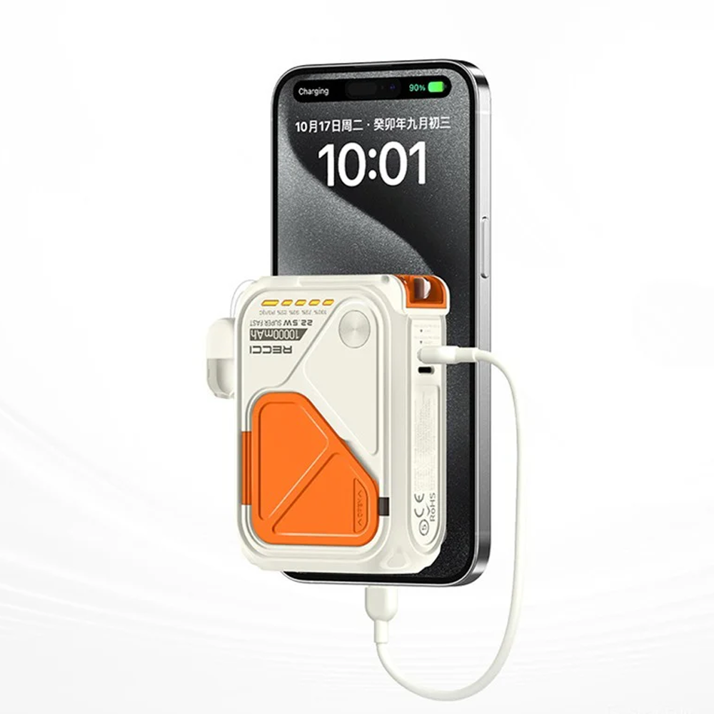 Recci Voyage Series RPB-A06 5 in 1 Fast Charging Power Bank 10000mAh 22.5W