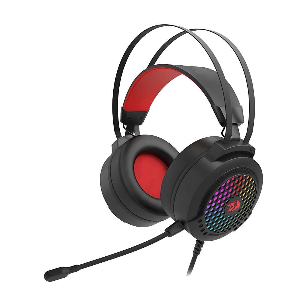 Headphone Wired Redragon Carmen H261 (Two Socket+USB)