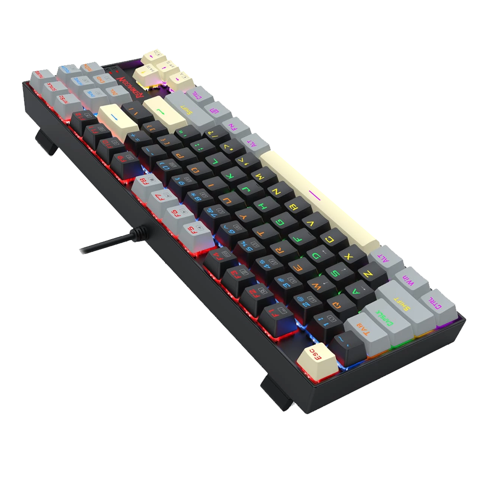 Redragon Kumara K552LGY-R Red Switch Wired Mechanical Gaming Keyboard