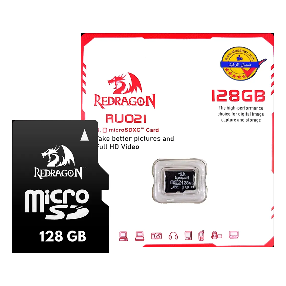 Redragon RU021A 128GB microSD Memory Card