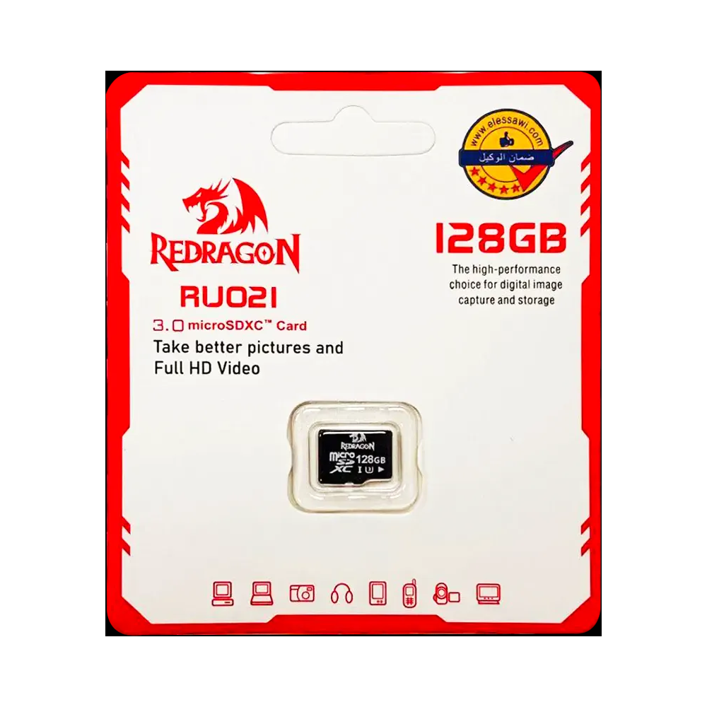 Redragon RU021A 128GB microSD Memory Card