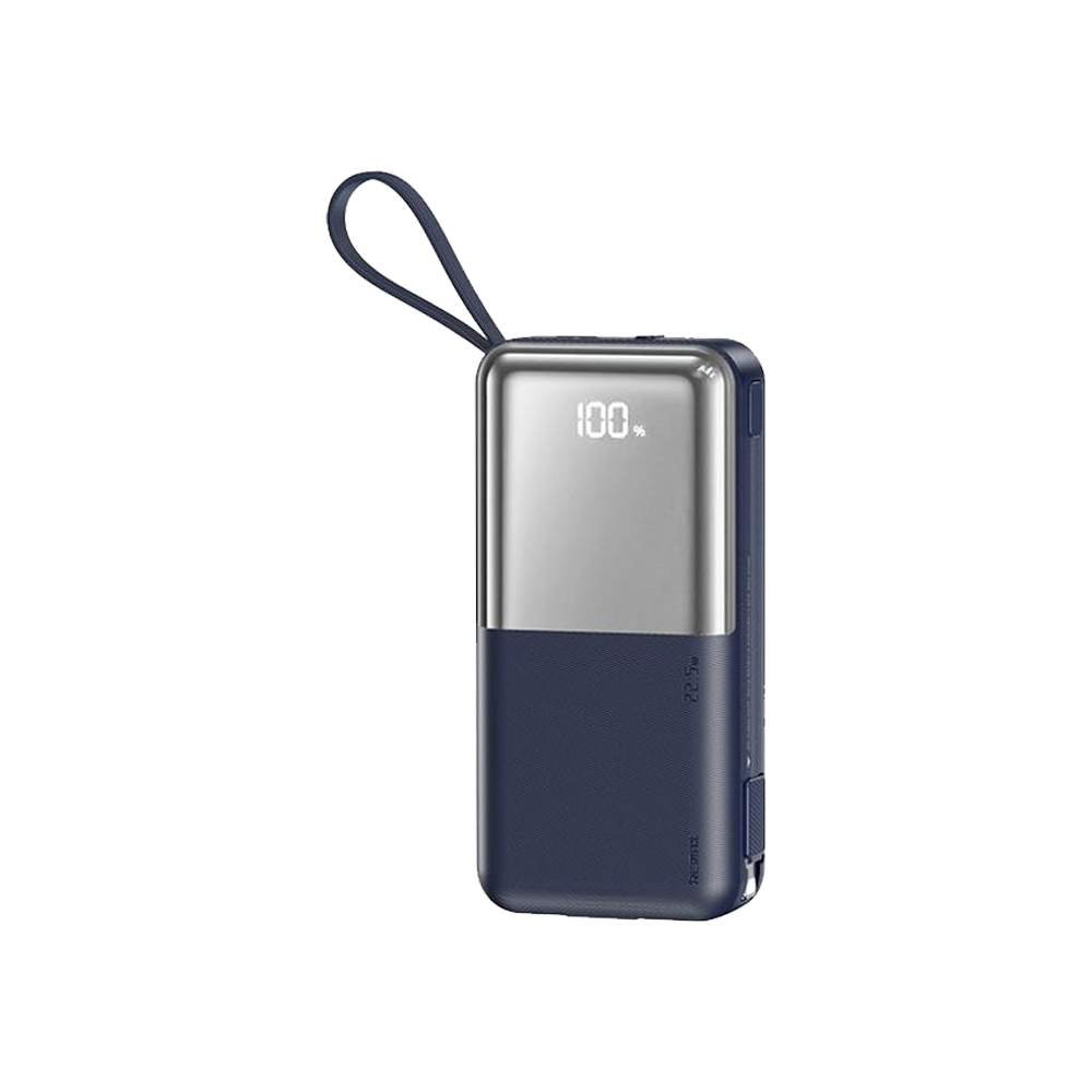 Remax RPP-678 Cynlle Mini Power Bank 10000mAh - Navy Blue