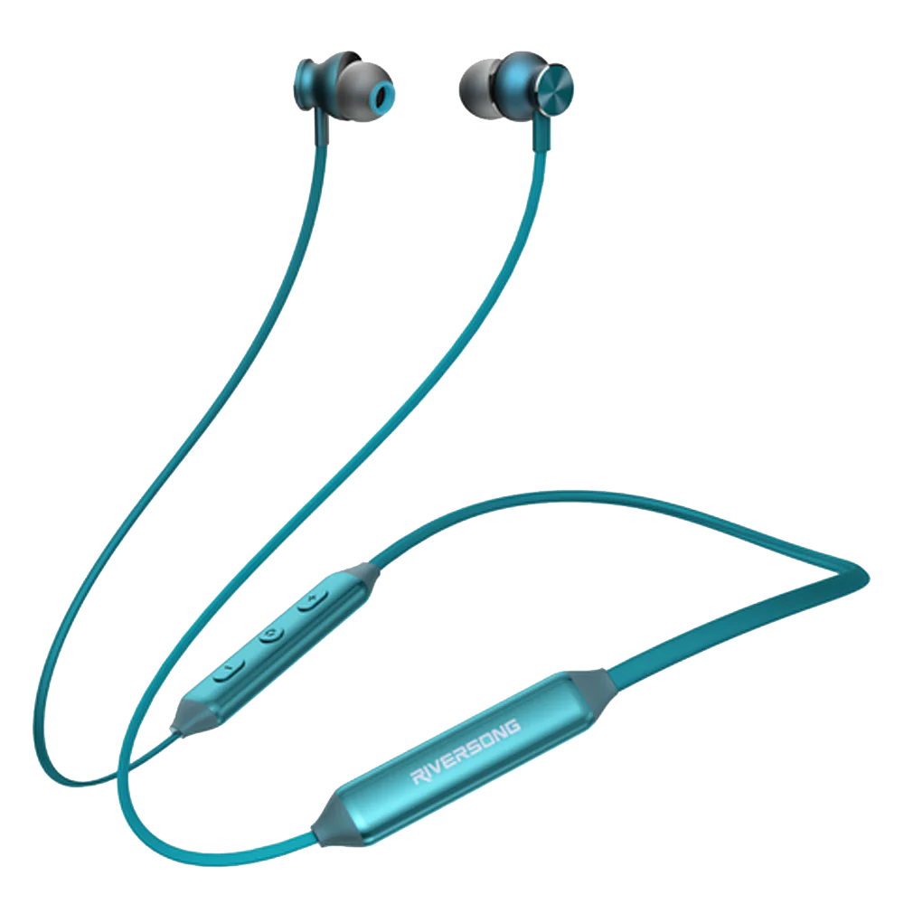 Riversong Stream L2 EA509 Neckband Earphone Bluetooth - Green