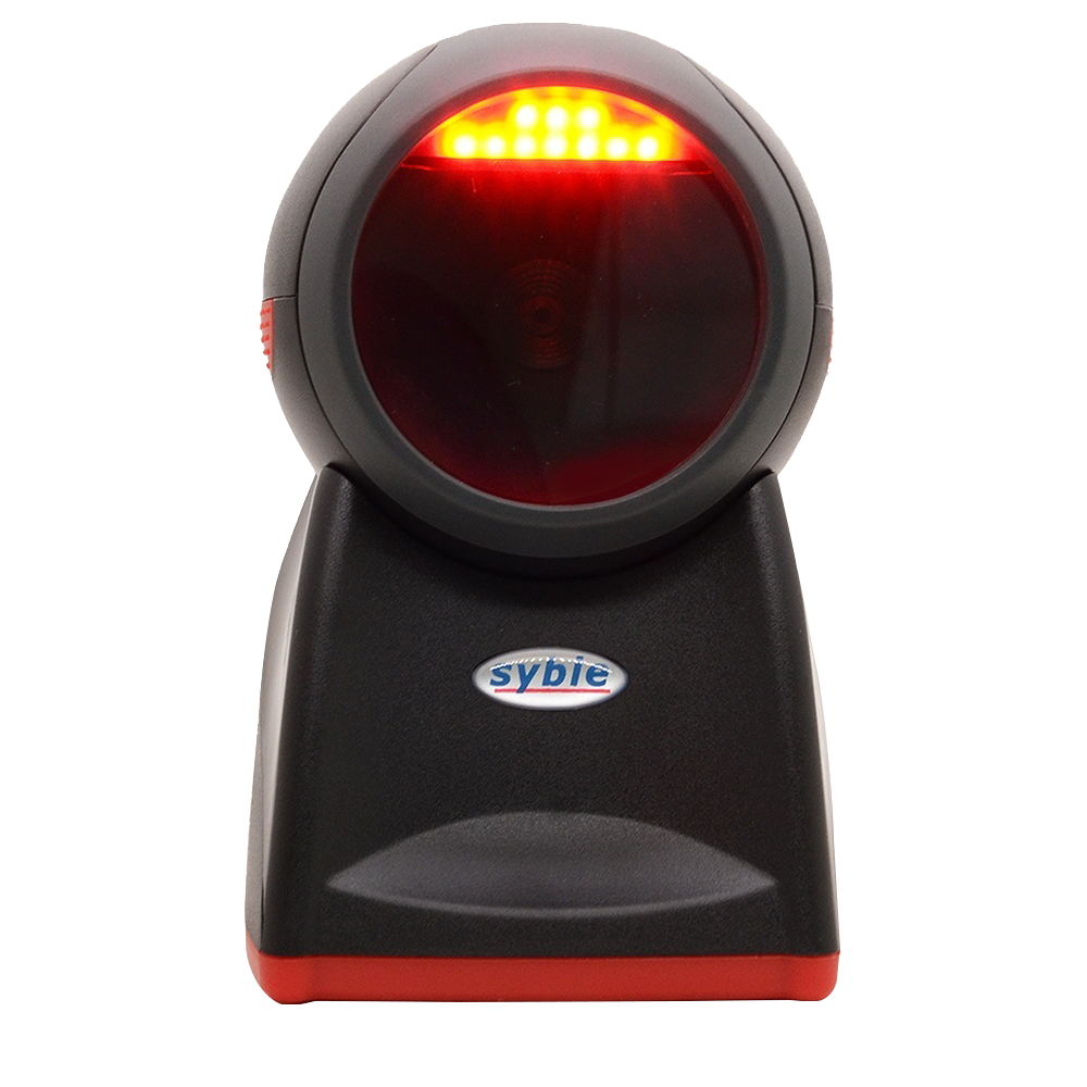 Scanner Barcode Wired Desktop Syble 2D Xb-8602H