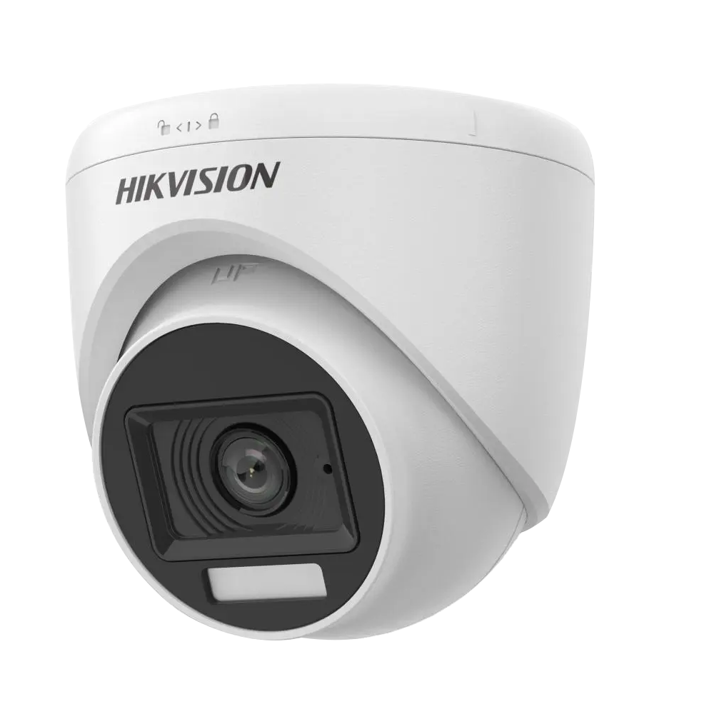 Hikvision DS-2CE76D0T-LPFS 2MP 2.8mm Indoor Security Camera (Hybrid Light - Mic)