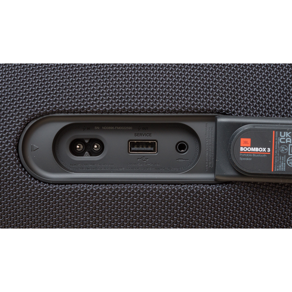 JBL Boombox 3 Portable Bluetooth Speaker - Black