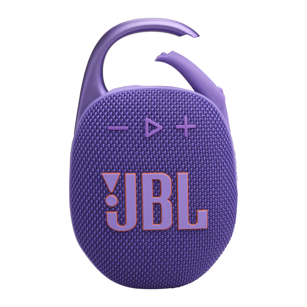 JBL Clip 5 Portable Bluetooth Speaker - Purple