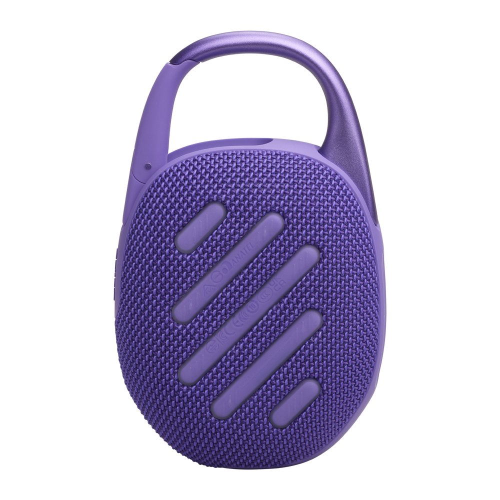 JBL Clip 5 Portable Bluetooth Speaker - Purple
