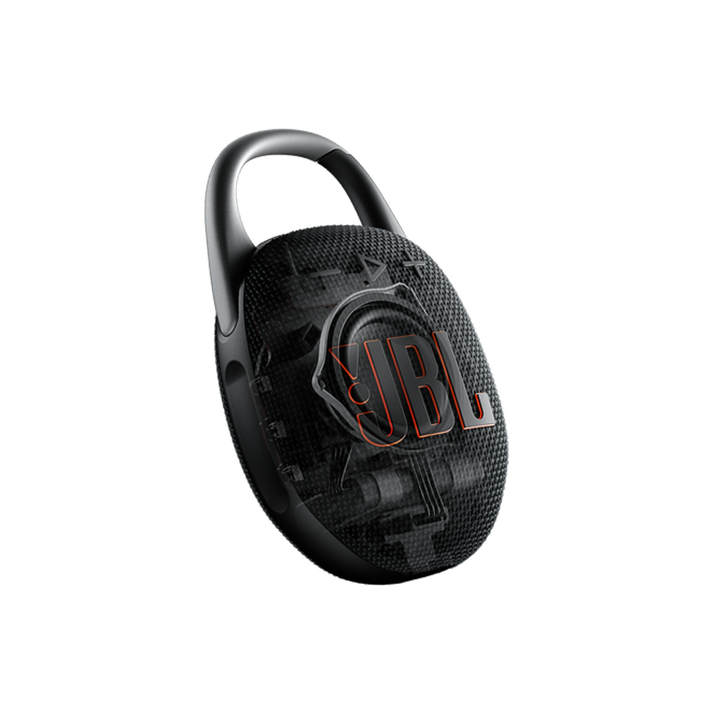 JBL Clip 5 Portable Bluetooth Speaker - Black