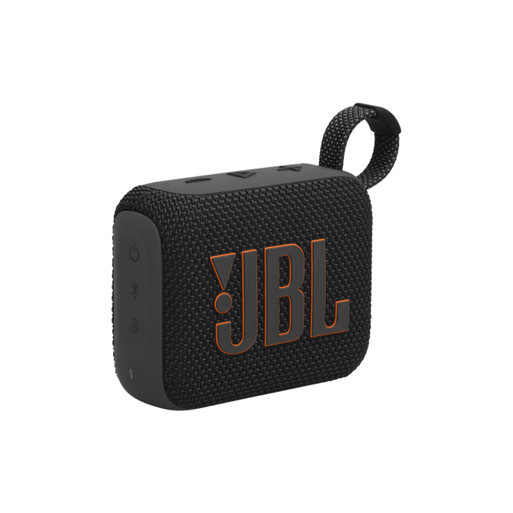 JBL Go 4 Portable Waterproof Bluetooth Speaker - Black