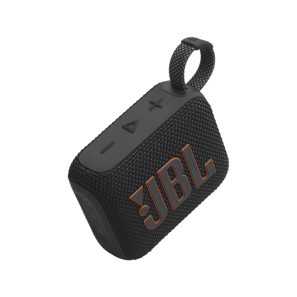 JBL Go 4 Portable Waterproof Bluetooth Speaker - Black