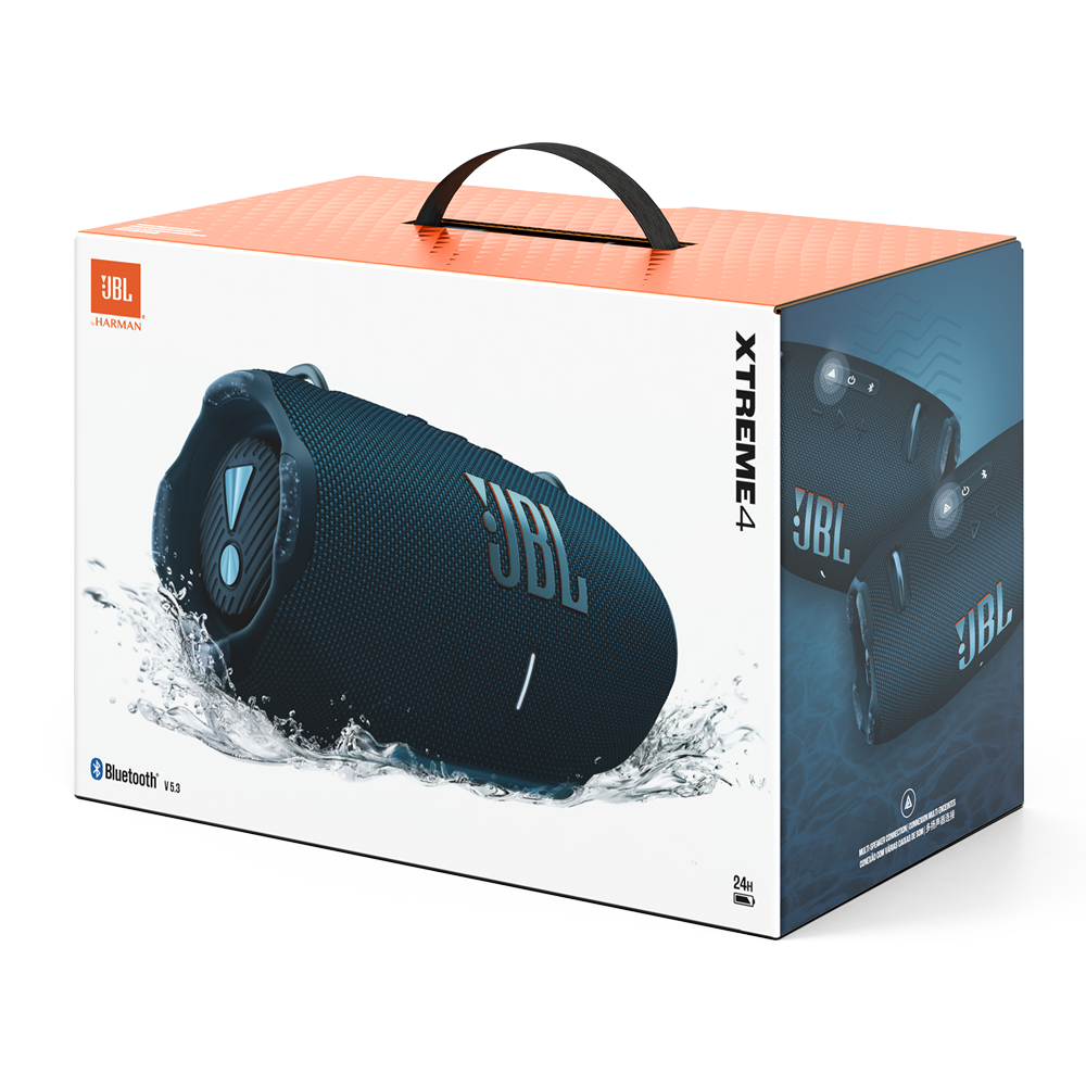 JBL Xtreme 4 Portable Waterproof Speaker - Blue