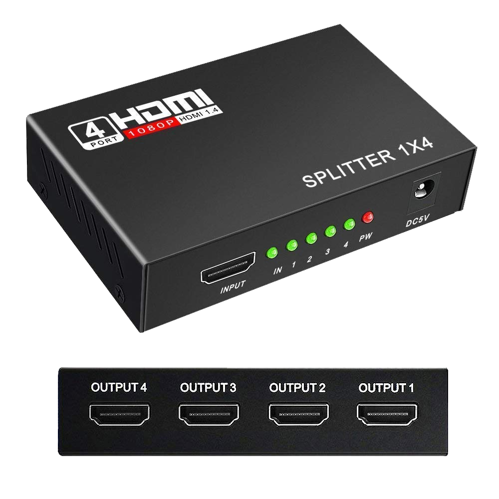 Splitter HDMI 4Port P-Tech